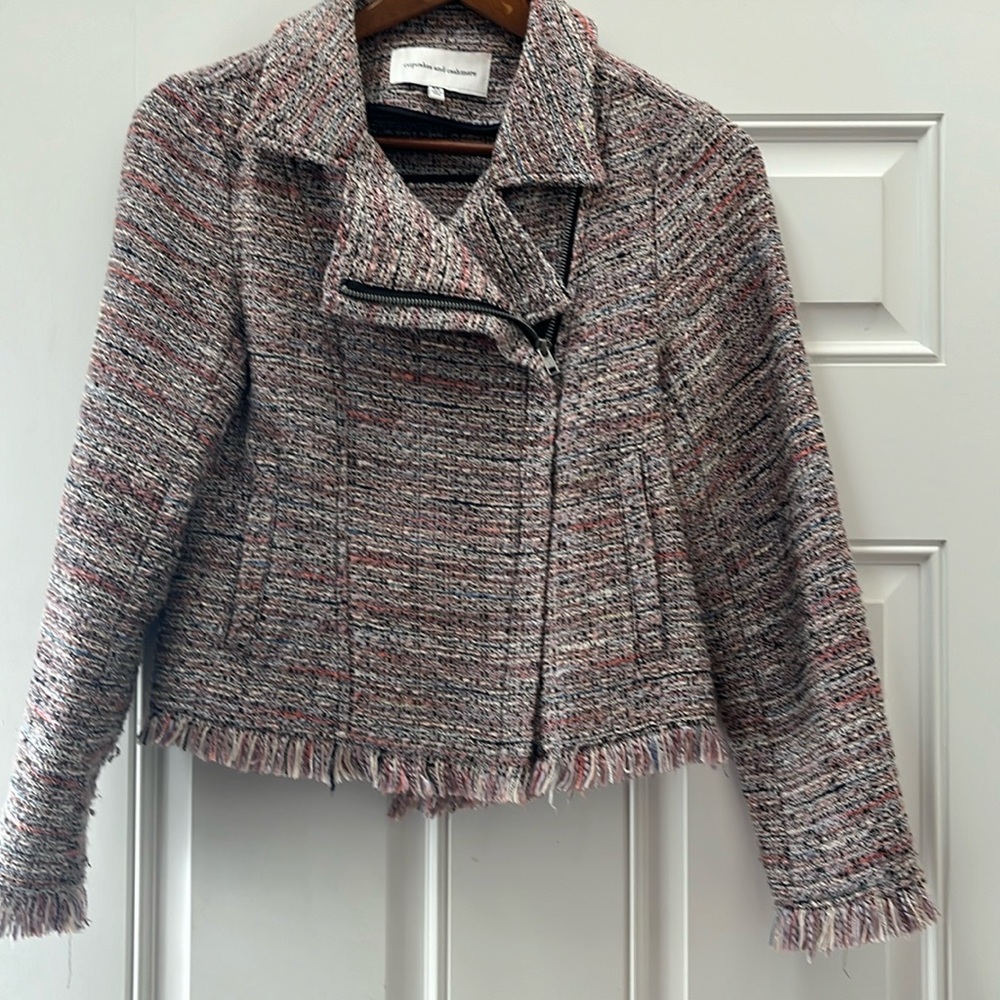 Cupcakes and Cashmere motorcycle style jacket.